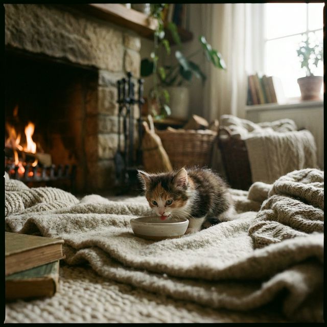 Yavru Kedi Beslenmesi: Geleceğin Şampiyonunu Büyütmek